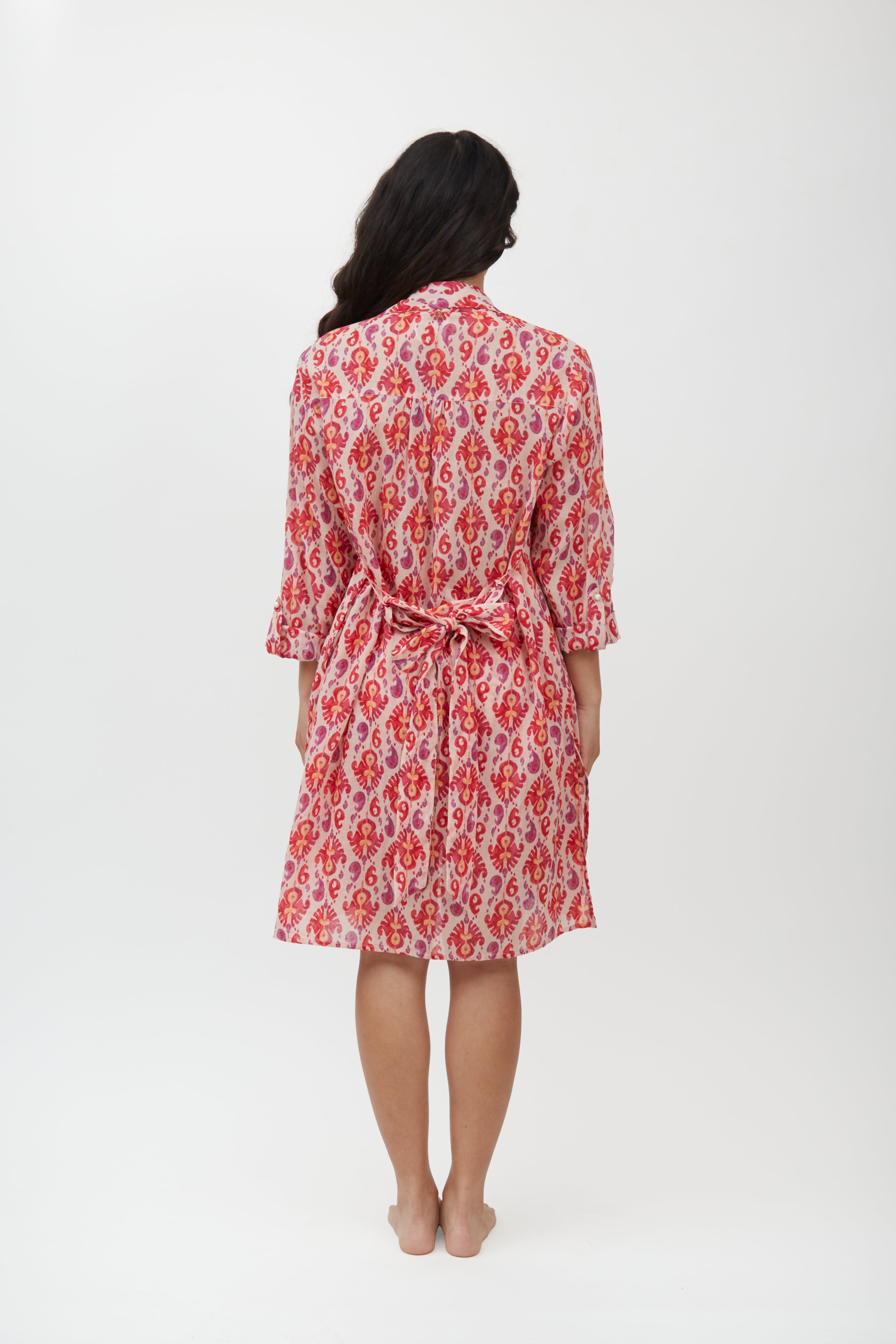 lola shirt dress Natural Life Lola Cotton Shirt Dress
